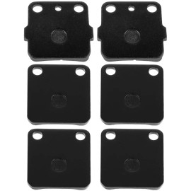 Caltric Brake Pads for Yamaha Warrior 350 YFM350 1989-2004 Front Rear Brakes