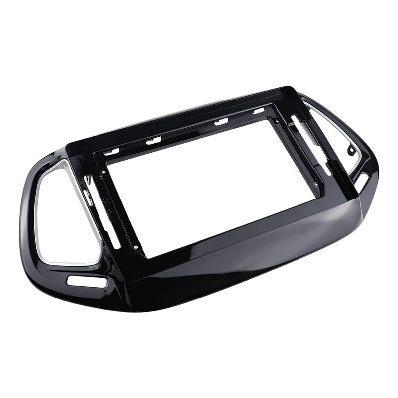 DKMUS Radio Stereo Bezel for Jeep Compass 2017-2018 Dash Installation