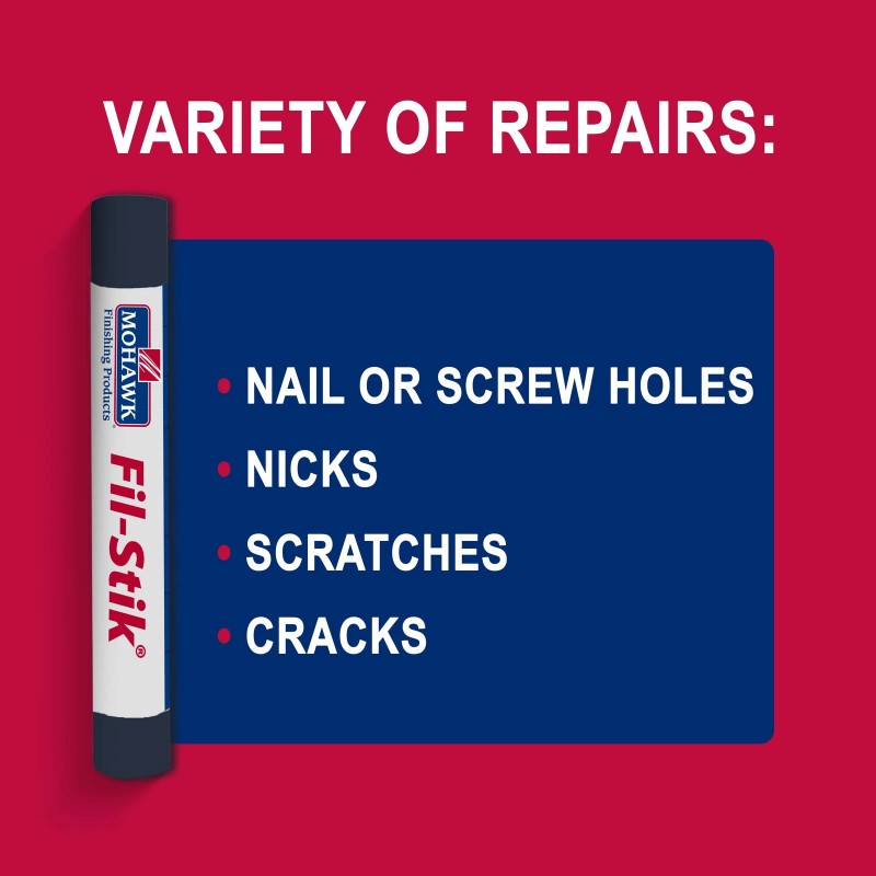 Mohawk Fil Stik Royal Blue Wood Filler Putty Stick for