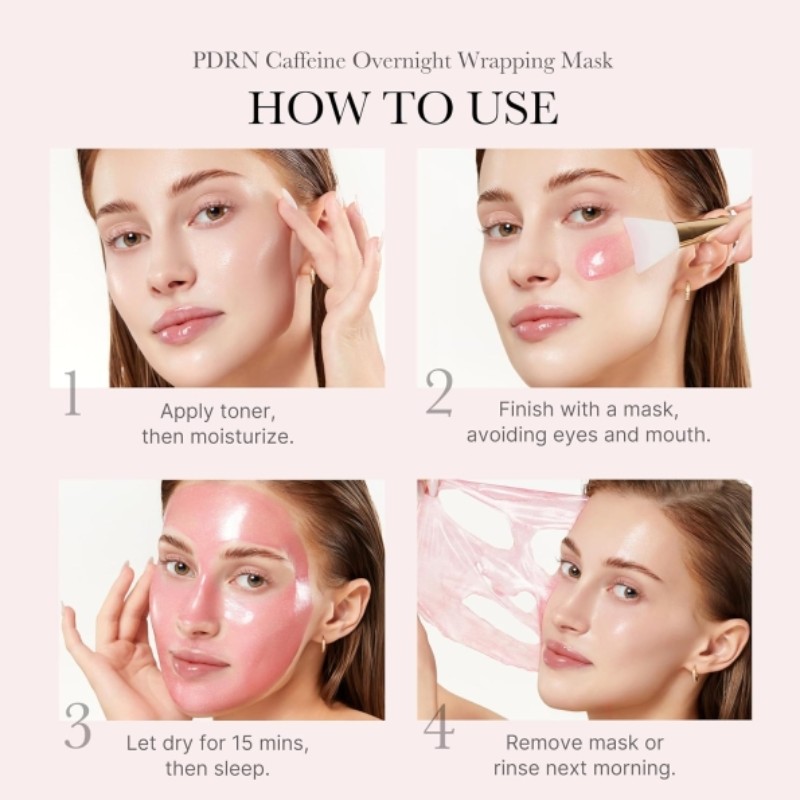 MEDICUBE [MEDICUBE]PDRN Pink Caffeine Night Wrapping Mask 75ml