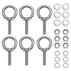 Be In Your Mind 6Pcs M10 Shoulder Eye Bolt 304