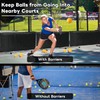 bimiti 3 Pcs Portable Pickleball Court Dividers, 4x1.5 ft Ball
