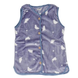 Flannel Kids Sleeper Sleeper 2C. Cat Silhouette BL