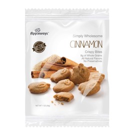 Appleways Whole Grain Cinnamon Crispy Bites | 1 Oz | Pack of 12