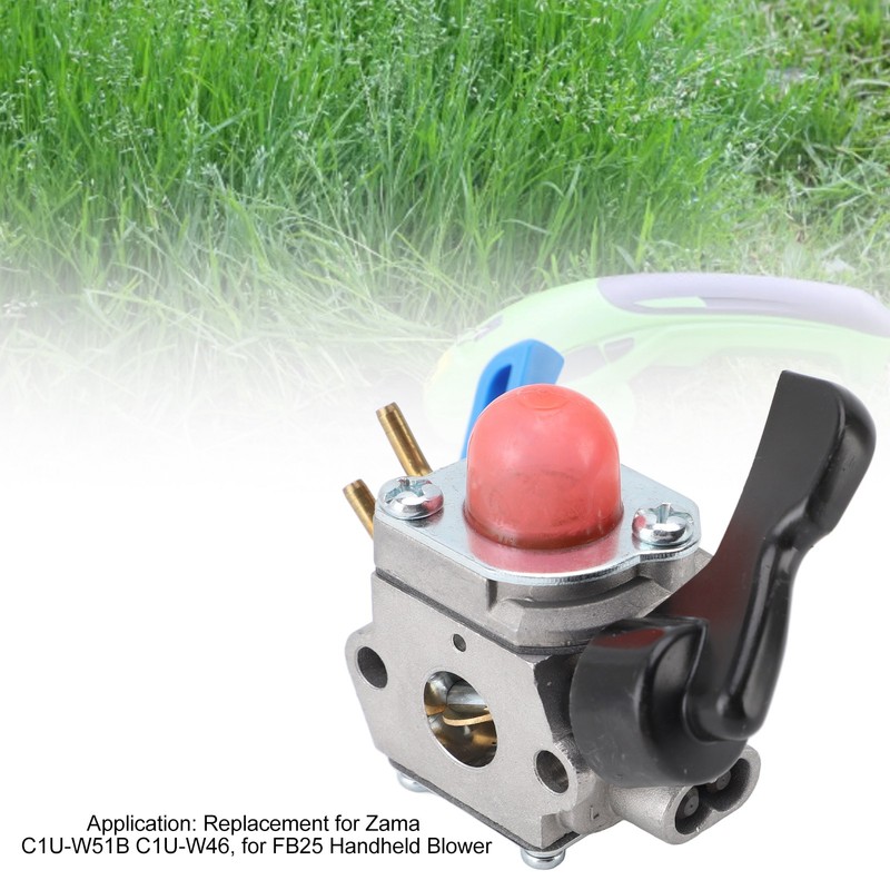Carburetor High Performance Aluminum Replacement for Zama C1U‑W51B C1U‑W46 Mower