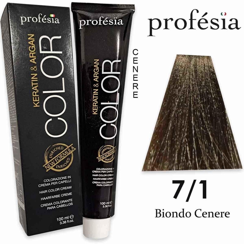 Profesia Color Permanent Professional Coloration 7/1, 100 ml