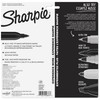 Sharpie 1812419 Sharpie Permanent Markers, Black, Set of 12, Black,