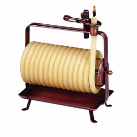 Candle by the Hour 80-Hour Horizontal Candle, Eco-friendly Natural Beeswax with Cotton Wick