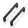 Ravinte 15 Pack 4 inch Hole Centers Matte Black Cabinet