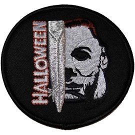 Michael Horror Myers Face and Blade Embroidered Patch