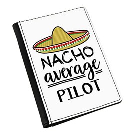 Gift Base Nacho Average Pilot Passport Holder Cover