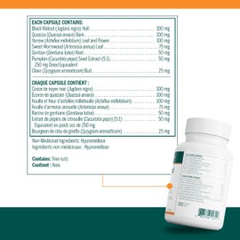 Genestra Brands - Black Walnut Capsules - Herbal Formula to Support Digestive Health - 90 Vegetable Capsules