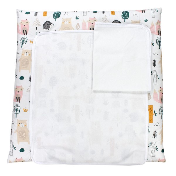 TupTam Baby Changing Mat with 2 terry cloth covers ANK019,