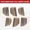 HAKA TOUGH Tail Light Lamp Cover+ Taillights Frame for Ford