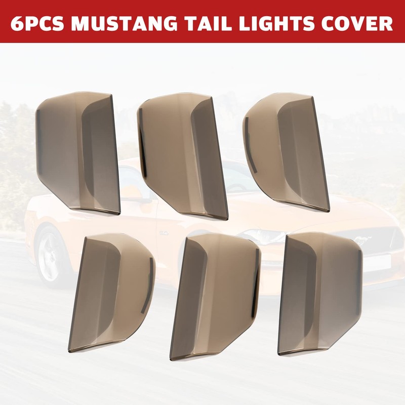 HAKA TOUGH Tail Light Lamp Cover+ Taillights Frame for Ford