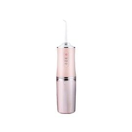 Generic Cordless Portable Dental Water Flosser Rechargeable IPX7 Waterproof Water Irrigator (Pink)
