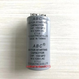 Unbranded ABC CD60 Motor Starting Capacitor 150MFD 150UF 125VAC HVAC 125V High Quality