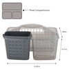 Bath Bliss 2 in 1 Portable, Bathroom Shower Caddy for