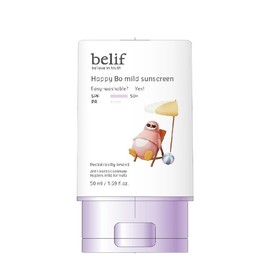 belif Happy Bo Mild Sunscreen 50mL  - belif Happy Bo Mild Sunscreen 50mL