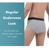 AIRCUTE Men Urinary Incontinence Underwear Washable Super Absorbency Briefs for