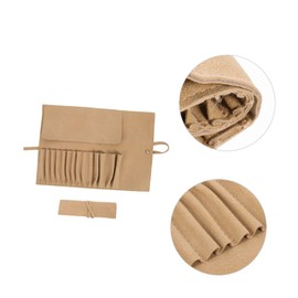 Ipetboom Multi-Functional Makeup Brush Rolling Case Stylish Cosmetic Pouch Organizer Multiple Compartments for Makeup and Toiletries for Travel and Daily Use