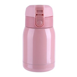 Botella de Agua Aislada de 200 Ml, Termo de Bebida Caliente de Acero Inoxidable, a Prueba de Fugas, sin BPA, Botella Termo para la Escuela, Deportes, Al Aire Libre, Gimnasio 6,5 X 13 Cm (180ml)