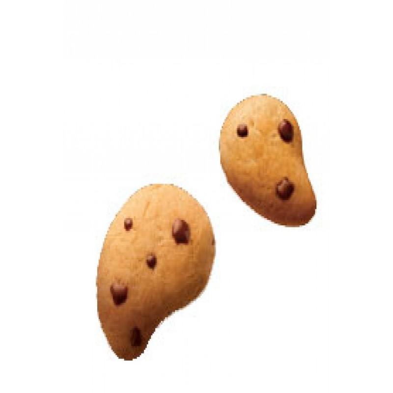 Pavesi: "Gocciole Chocolate" Biscuits with Chocolate drops , no palm