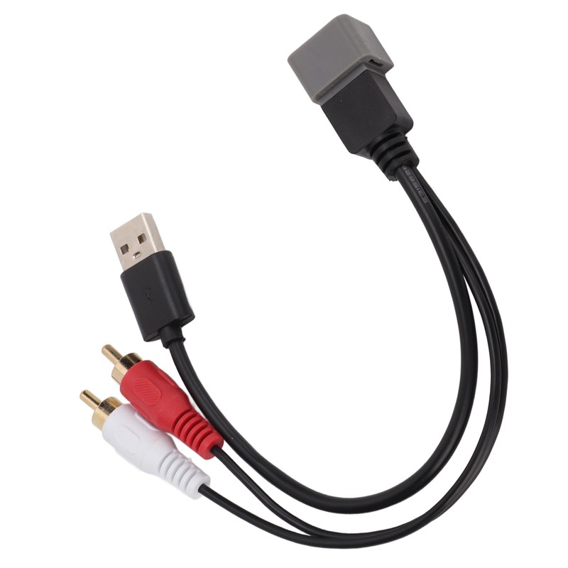 Car Radio Adapter Cable MP3 Input Audio Conversion Auxiliary Cord