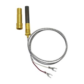 MCAMPAS 36" Thermopile Generator 750 Millivolt Thermopile with PG9 Adapter Replacement for Fire Gas Stoves Heat, Glo Gas Stoves Oven Water Heater,Frying Furnace Thermopile Thermogenerator -5 Pack