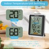 Geevon Wireless Indoor/Outdoor Thermometer & Hygrometer, Digital Temperature & Humidity