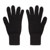 Oxfords Cashmere Mens Pure Lambswool Gloves (Black)