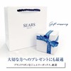 Sears e1625 Silver Necklace, Natural Diamond, 12 Birthstones, Crescent Moon,