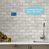 STICKGOO 10-Sheet Subway Tile Cream Peel and Stick Backsplash, Beige