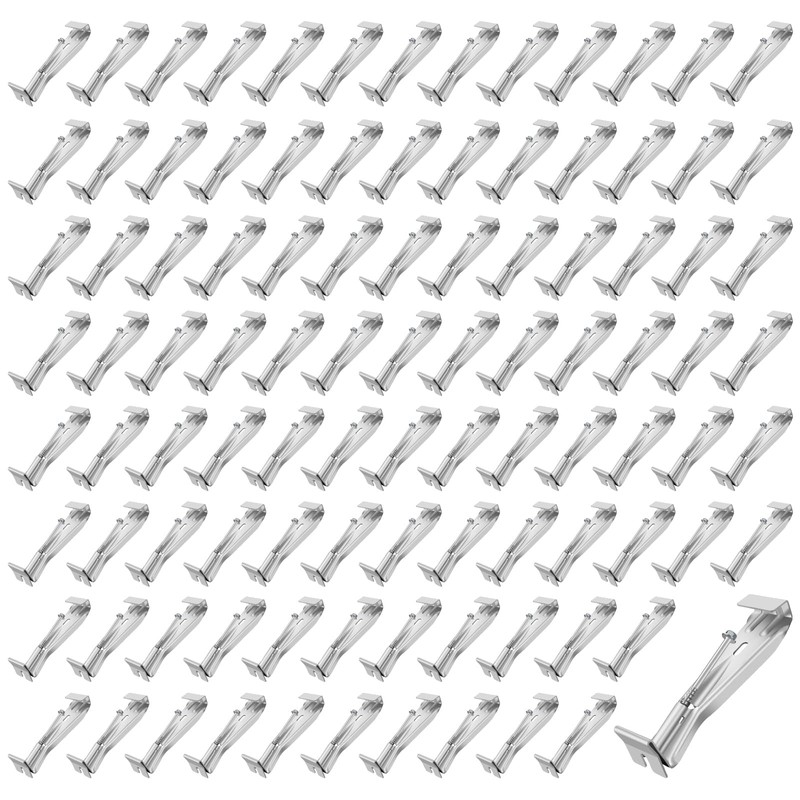 5 Inch Gutter Hangers, Hidden Aluminum Gutter Brackets with Assembled