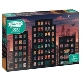 Jumbo, Falcon Contemporary - Life in Lockdown, Jigsaw Puzzles for Adults, 1000-Piece
