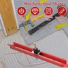 Tzdxfgl Contour Gauge Scribe Tool, Precise Profile Scribing Ruler with