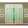 Today's Curtain, Priscilla Lace Bridal Swag 38", Ivory, 60" W