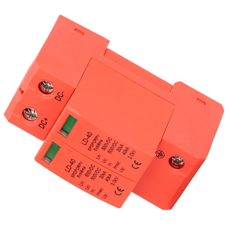 PV Surge Protection Device Photovoltaic Circuit Breaker Protector 2P 20‑40KA