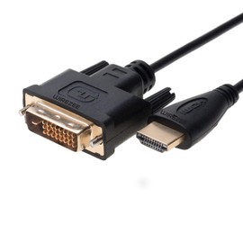 DVI-D to HDMI Video Cable 24+1 Pin Dual Link M/M 1.5f 3ft 6ft 10ft 15ft 25ft (1.5FT)