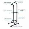 Unbranded Height Adjustable Dip Station Pull Up Bar For Home