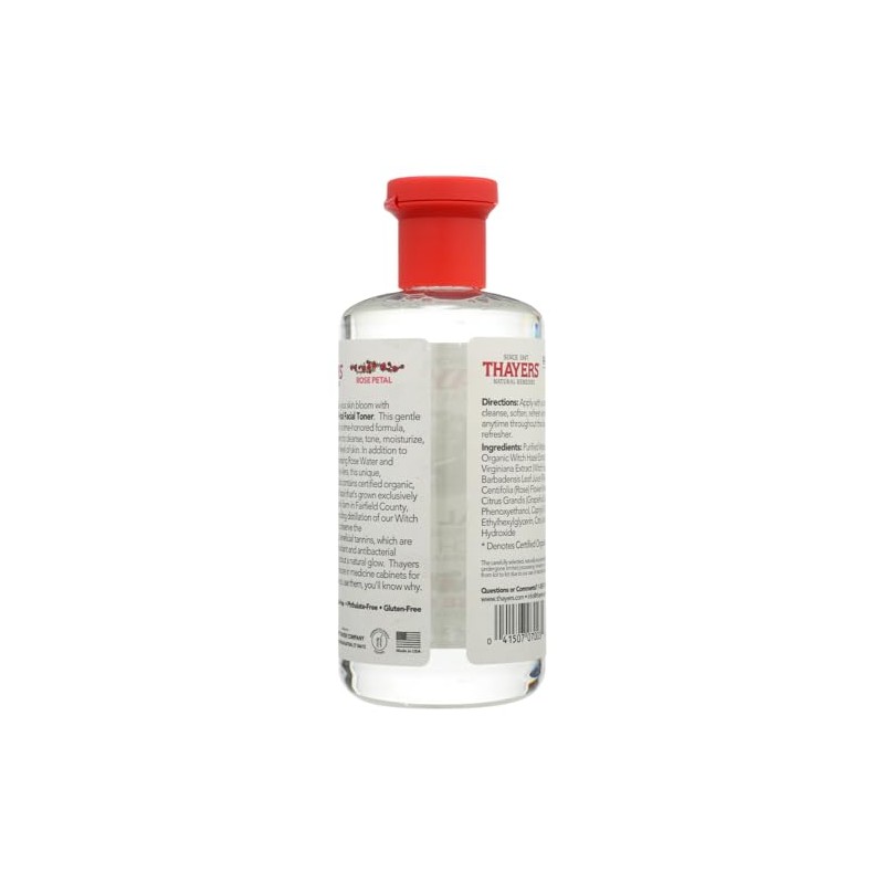 Thayers Rose Petal Witch Hazel with Aloe Vera - 12