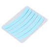 30 Pairs Silicone Eyelash Lift Curved Shape Reusable Soft Rods