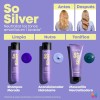 Shampoo Morado Matrix So Silver Para Cabellos Rubios 300 Ml