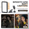 Rechargeable Soft Selfie Light for Phone, Camera, Laptop, 4-14H Battery