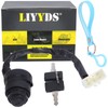 LIYYDS Ignition Key Switch Compatible with EZGO Kawasaki Mule 600
