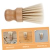 Baluue Wooden Barber Neck Duster Brush Professional Hair Cleaning Tool