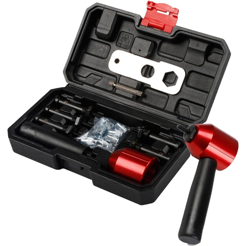 26 Piece Rivet Nut Drill Adapter Set M3 M4 M5