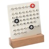 Wooden Kids Calendar DIY Hand Operated Develop Planning Skills Perpetual