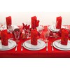 Sovie Home Linclass® Airlaid Tiffany Tablecloth, Disposable Christmas Tablecloth, Fabric-Like,