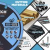 KEENTECH 4 1/2 x 7/8 Inch Diamond Cut Off Wheel